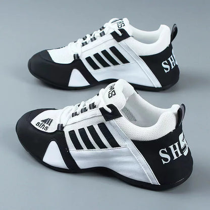 Hollow Breathable Lightweight Men's Casual Sneakers: Comfortable Soft-soled Fashion Running Shoes