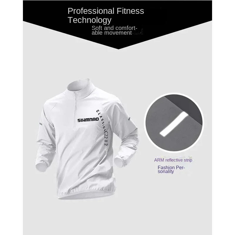 Men's Ice Silk Quick-Dry 4-Piece Sportswear Set for Running Cycling Fitness