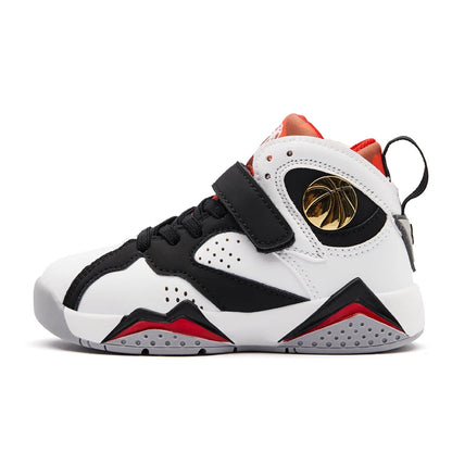 Dynamic Youth Basketball Shoes: Non-Slip TPR Sole, Durable Outdoor Sports Sneakers