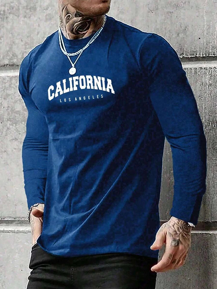 Funny Anchor Paris 3D Print Long Sleeve T-Shirt Streetwear Unisex Oversized