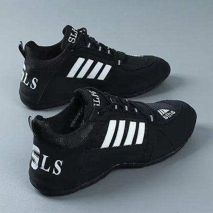 Hollow Breathable Lightweight Men's Casual Sneakers: Comfortable Soft-soled Fashion Running Shoes
