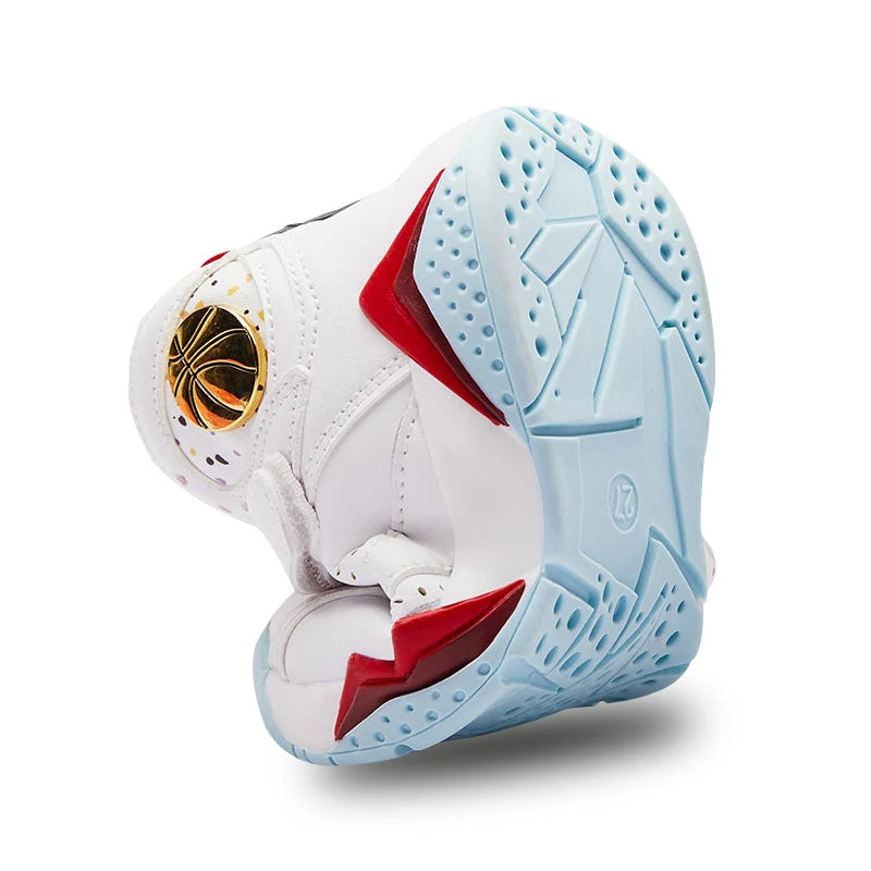 Dynamic Youth Basketball Shoes: Non-Slip TPR Sole, Durable Outdoor Sports Sneakers