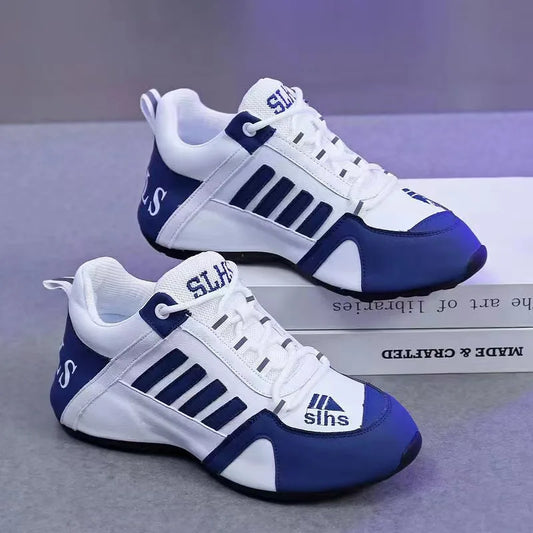 Hollow Breathable Lightweight Men's Casual Sneakers: Comfortable Soft-soled Fashion Running Shoes