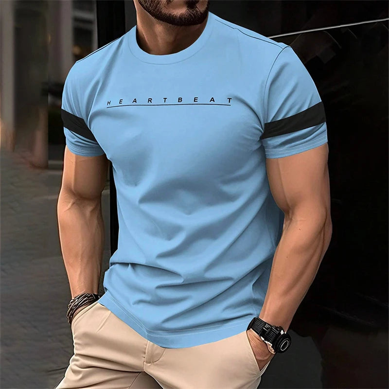 Trendy Men's 3D Printed Graphic T-Shirt | Summer Streetwear Hip Hop Tee